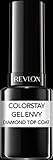 Revlon ColorStay Gel Envy Longwear Nail Enamel, 010 Diamond Top Coat, 0.4 Fl Oz. Pack of 2.