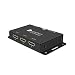 gofanco Prophecy 1x4 HDMI 2.0 Splitter 4K 60Hz HDR Compact USB Powered Auto Scaling Wall Mount, YUV 4:4:4, 3D, HDMI 2.0a, HDCP 2.2, EDID, 18Gbps, Low Heat, 4 Port 1 in 4 Out (PRO-HDRsplit4P-LT)