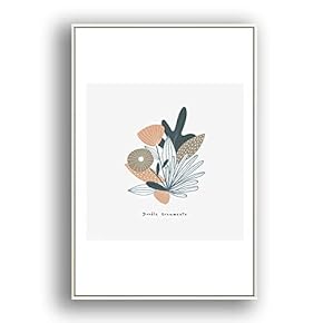 Framed Abstract for Living Room Bedroom Color Block for