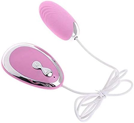20 Speed Vibrater Waterproof Remote Control Bo dy Masager for Quiet Fun (Pink)