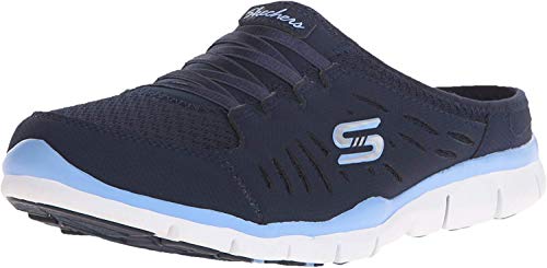 skechers no limits slip on mule