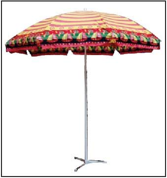 RIMZIM 48 DESINER Strip Outdoor Garden Umbrella with Tripod Stand