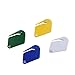 Gracallet® 4 Pcs Assorted Color World's Most Efficient Handheld Letter Opener Envelope Slitter with Concealed Blade (4 pcs assorted color)
