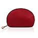 Mossio Makeup Bag, Portable Fashion Lady Travel Luggage Small Cosmetic Bag Red