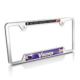 NFL Minnesota Vikings Chrome Metal License Frame