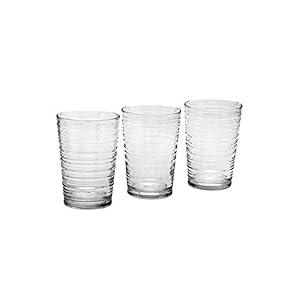 Pasabache Granada Long Drink Glass – Set of 3_Clear_Free Size