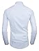 TAM WARE Men's Premium Casual Inner Contrast Slim-Fit Long-Sleeve Button Down Dress Shirt TWNMS310-1-CMS03-WHITE-US M