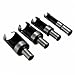 4pcs Carbon Steel Woodworking Plug Cutter Drill Bits Cutting Tool