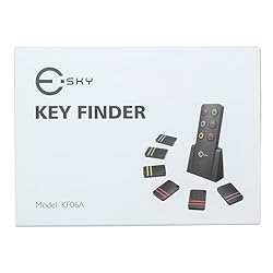 Esky Key Finder Locator with Sound, Stick-on TV