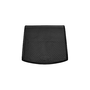 Element Kofferbakmat voor SEAT Leon 5F ST, 2013-2019, stationwagen, onderste gedeelte, zwart