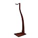 Zither Wooden Guitar Stand - Handcrafted Solid Mahogany Wood Floor Stands Best for Acoustic, Electric and Classical Guitars, Made in USA
