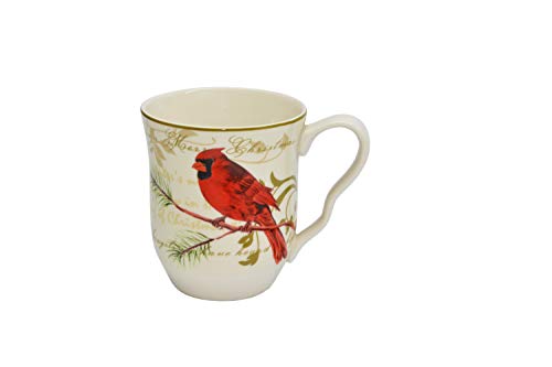 Holiday Wishes Red 16 Piece Dinnerware Set