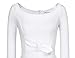 MUXXN Women's 1950's Vintage Scoop Neck 3/4 Sleeves Cocktail Swing Dress