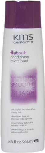 Flat Out Conditioner By Kms for Unisex, 8.5 Ounce