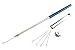 Bacterial Inoculating Loops - Holder (8 inch) and Five Reusable Nichrome Wire Tips (2.2 inch)