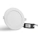 Coidak CO801-2 12W Round LED Panel Light 6.7-Inch Cool White Ultra-thin Downlight with LED Driver