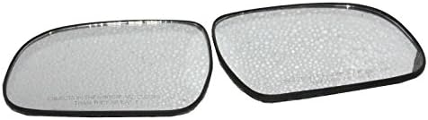 RS Vintage Parts RSV-B00ZFRYI92-00351 Toyota Innova Left & Right Orvm Convex Wing Door Glass With Base Plate