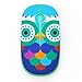 Jelly Comb 2.4G Slim Wireless Mouse with Nano Receiver, Less Noise, Portable Mobile Optical Mice for Notebook, PC, Laptop, Computer, MS001 (Owl)