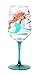 C.R. Gibson 16-Ounce Acrylic Wine Glasses, By Lolita, Set of 2, BPA Free, Measures 3.5