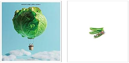 Amazon Miniature Life Diary ミニチュア 田中達也 手帳 スクエア 気球 R41 手帳 文房具 オフィス用品