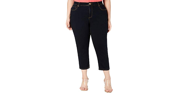Skinny Leg Cropped Jeans 