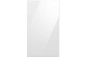Samsung RAF18DBB12 Bespoke 4-Door Flex Refrigerator Panel - Bottom Panel - White Glass