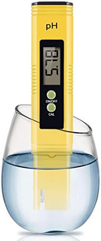 Digital PH Meter, 0.01 High Accuracy Pocket Size Meter/PH 0-14.0 Measuring Range, Quality Tester for Household Drinking Water, Swimming Pools, Aquariums