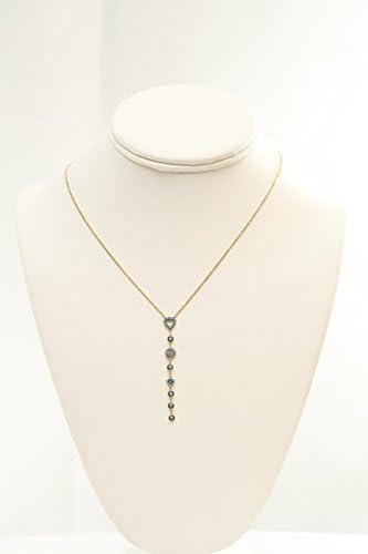 Turquoise Y Necklace, Adjustable