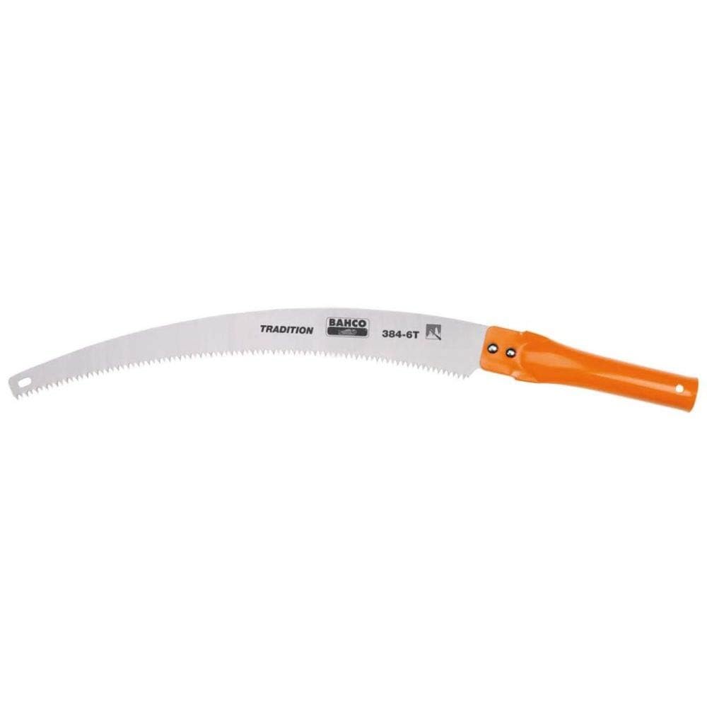 Bahco 383-6T Pruning Saw for Extension Poles, Silver/Orange, 360 mm