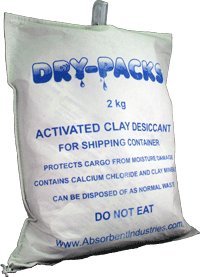 Container & Cargo Dry With Hanging Hook by Dry-Packs - 4.5LBS & 2KG