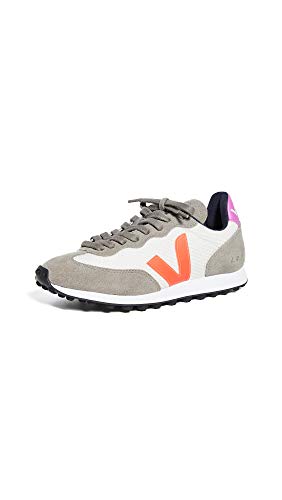 Veja Women's Riobranco Sneakers, Gravel/Orange Want It All