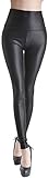 Sexy Women Faux Leather High Waist Leggings Pants Tights 3 Sizes 19 Colors