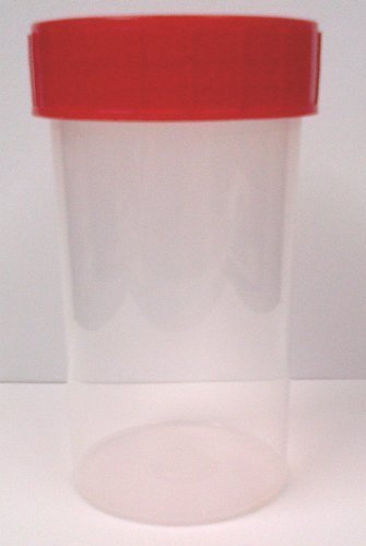 KING SCIENTIFIC P4-EHOW-EY7O 10 x 180ML SMALL PLASTIC SAMPLE CONTAINER POT JAR