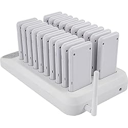 VEVOR Restaurant Pager System 20 Coasters Max 98
