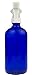 Empty Blue Glass Spray Bottle - 16 oz Refillable Container