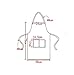 Abizoe Total 11 PCS Plain Color Bib Apron Adult Women Unisex Durable Comfortable with Front Pocket Washable For Cooking Baking Kitchen Restaurant crafting …