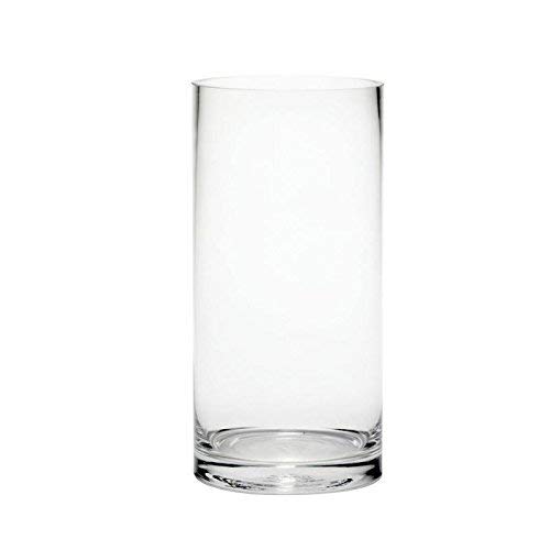 Floralcraft 15cm x 10cm Classic Cylinder Vases, Handmade Good Value Wholesale Flower Vases