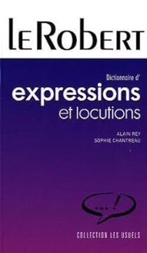 Livres Couvertures de Dictionnaire des expressions et locutions