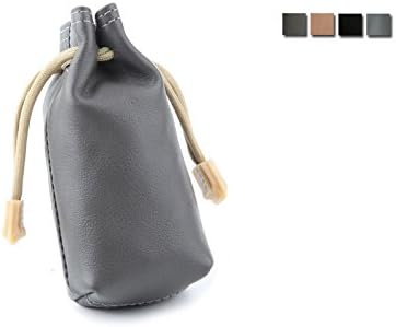 IYEWONG for B&O Beoplay E8 Genuine Leather Case Pouch Cover Bag (Black)