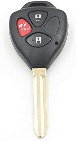 3 Buttons Keyless Entry Remote Key Shell Case Key Fob Cover for Toyota Yaris Rav4 Matrix Venza Scion tc xA xb xd