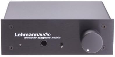 Lehmann Audio Rhinelander - Headphone Amplifier - Black Trim, gain selectable 6dB or 20dB