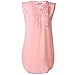 vanberfia Women's Casual Summer Women Blouse Tops Sleeveless Shirt (L, 8001)