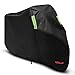 Homai Motorcycle Cover, Waterproof Durable & Tearproof All Weather Outdoor Protection Fits up to 104 inches XXL Motorcycles Like Honda, Yamaha, Suzuki, Harley and More