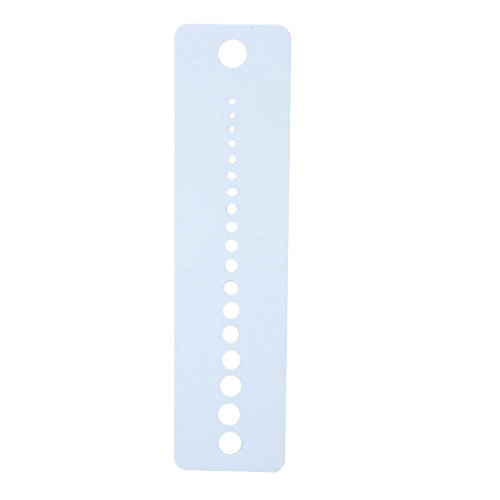 Ladaidra Inch cm Ruler UK US Canada Sizes Knitting Needle Gauge Measure Tool