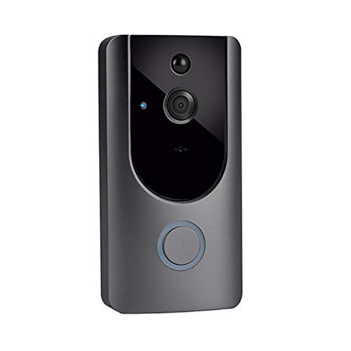 Sonmer Home Monitor Security Smart Wireless Ring DoorBell, Support WiFi Visual Video Camera Intercom Audio - Thumbnail 4