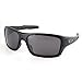 LenzFlip Oakley TURBINE Lens Replacement - Gray Polarized with Blue Mirror Lenses