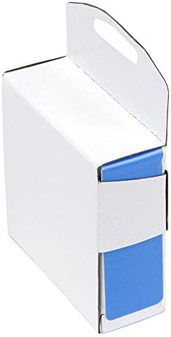 Bright Color Coding Labels 1"H x 11/2"W 500/Roll Light Blue