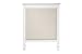 Davinci Lila 3-in-1 Upholstered Convertible Crib in White with Oatmeal Fabric, Greenguard Gold Certified