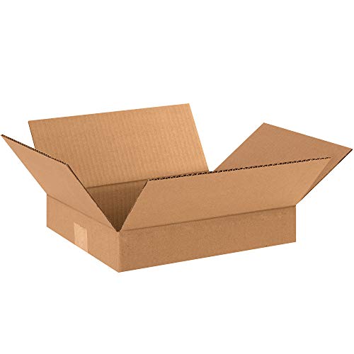 Aviditi Corrugated Cardboard Shipping and Mailing Boxes, 13" L x 11" W x 2" H,…