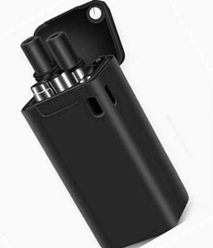 JiuQu Collapsible Reusable Straw, Composed of Stainless Steel and Food-grade Silicone, Portable Set with Hard Case Holder and Cleaning Brush, For Party, Travel, Household, Outdoor